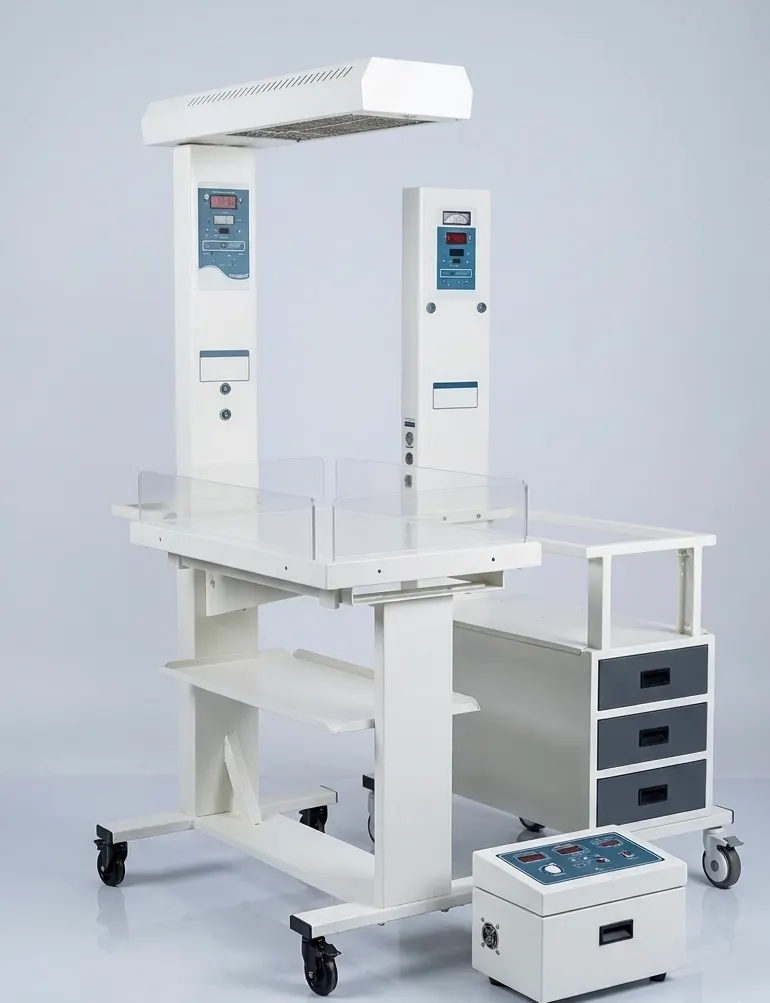 Mobile medical trolley enclosure fabricated from sheet metal