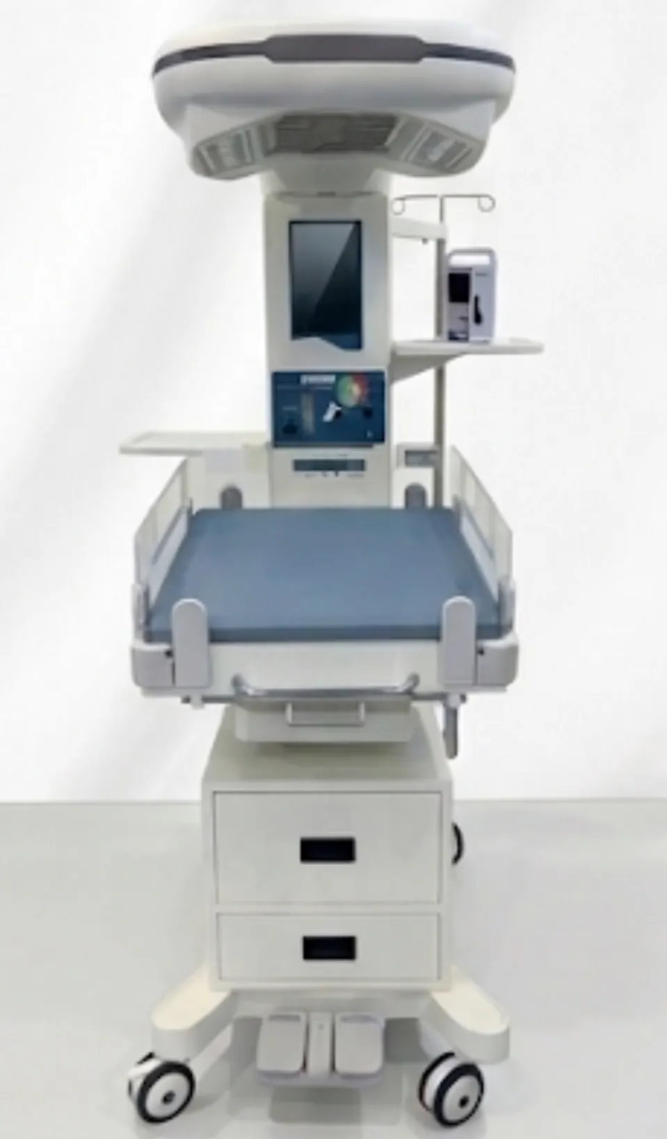 Stainless steel medical equipment cabinet with drawers, fabricated in Bengaluru